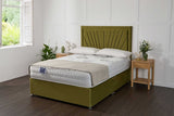 Somna Windsor Orthopaedic Coil Sprung Divan Bed Set - Orthopaedic Coil Sprung Divan Bed Set - 2'6 Small Single - No Storage - SOMNA Beds