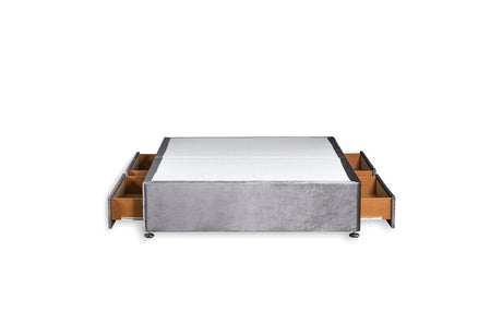 Standard Reinforced Heavy Duty Divan Bed Base - Divan Base - 2'6 Small Single - No Storage - SOMNA Beds