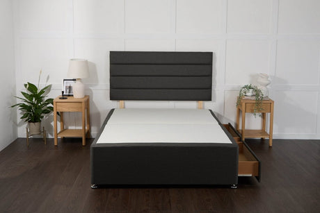 Standard Sprung Divan Bed Base - Divan Base - 2'6 Small Single - No Storage - SOMNA Beds