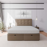 Venice End Lift Ottoman Storage Divan Bed and Headboard