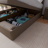 Venice End Lift Ottoman Storage Divan Bed and Headboard