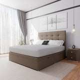 Venice Side Lift Ottoman Storage Divan Bed and Headboard